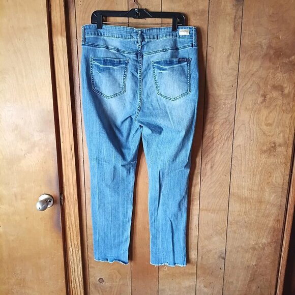seven7 womens raw hem jeans size 14 - Picture 5 of 6